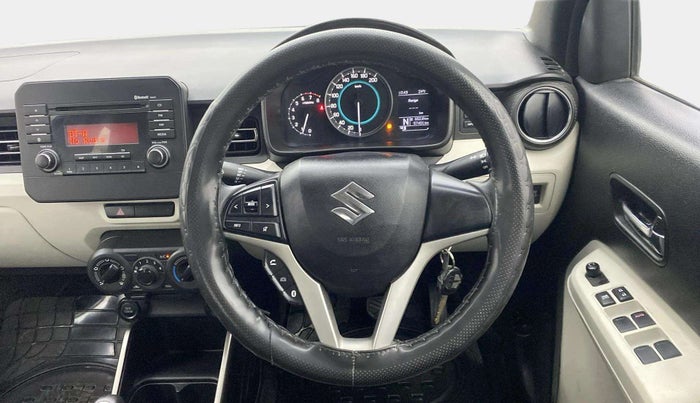 2017 Maruti IGNIS DELTA 1.2 AMT, Petrol, Automatic, 57,367 km, Steering Wheel Close Up