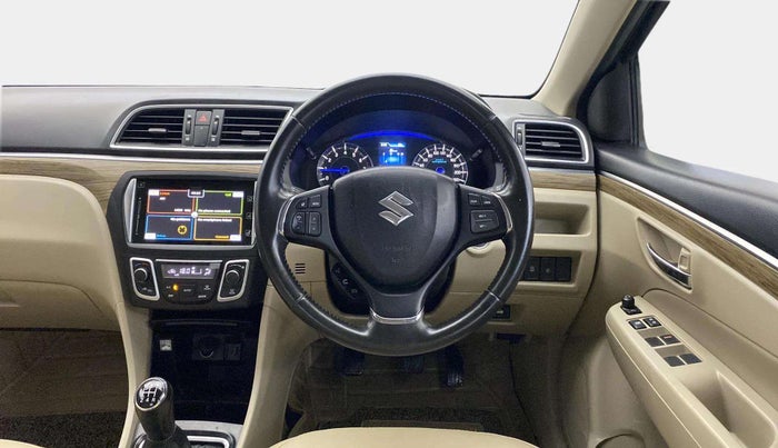 2018 Maruti Ciaz ALPHA 1.5 SHVS PETROL, Petrol, Manual, 41,307 km, Steering Wheel Close Up
