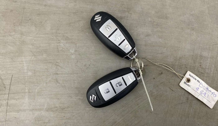 2018 Maruti Ciaz ALPHA 1.5 SHVS PETROL, Petrol, Manual, 41,307 km, Key Close Up
