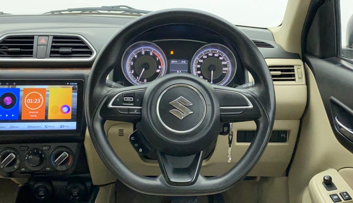 2020 Maruti Dzire VXI AMT, Petrol, Automatic, 70,510 km, Steering Wheel Close Up