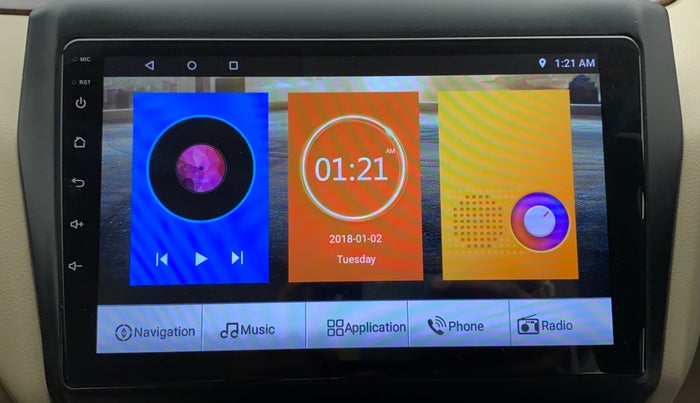 2020 Maruti Dzire VXI AMT, Petrol, Automatic, 70,510 km, Infotainment System