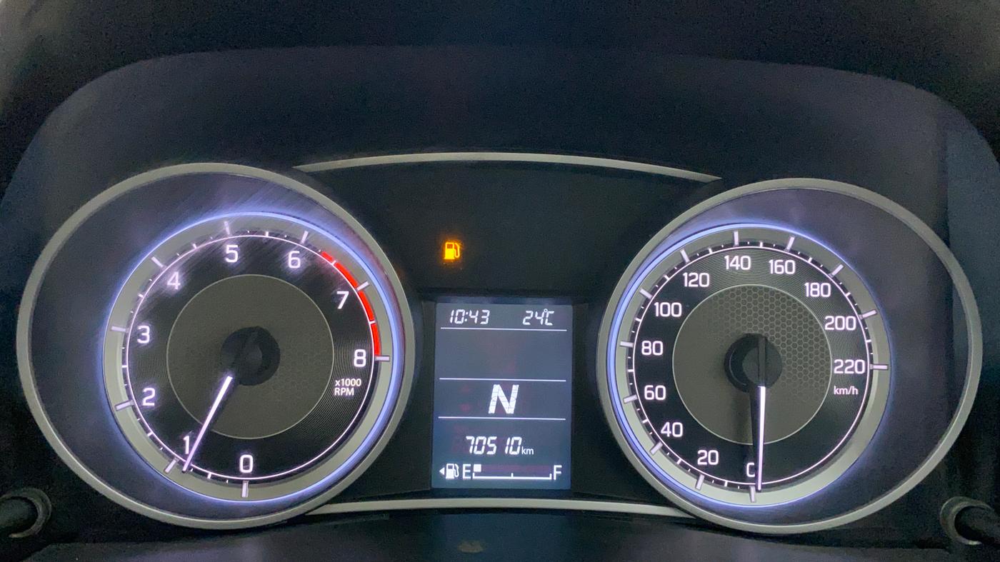 2020 Maruti Dzire VXI AMT, Petrol, Automatic, 70,510 km, Odometer Image
