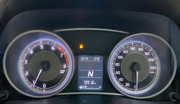 2020 Maruti Dzire VXI AMT, Petrol, Automatic, 70,510 km, Odometer Image