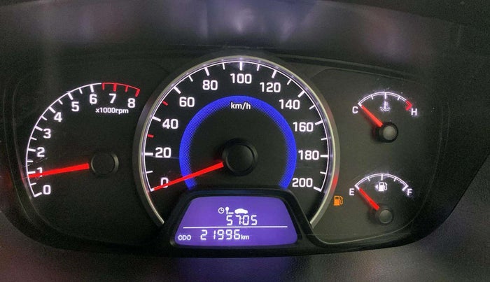 2016 Hyundai Grand i10 ASTA 1.2 KAPPA VTVT, Petrol, Manual, 21,986 km, Odometer Image