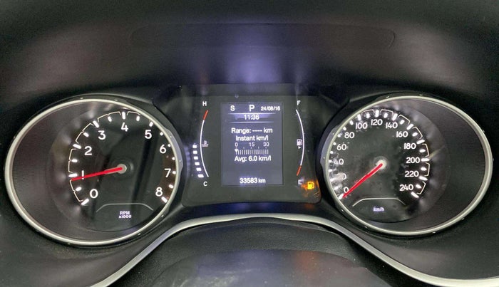 2017 Jeep Compass LIMITED 1.4 PETROL AT, Petrol, Automatic, 33,909 km, Odometer Image