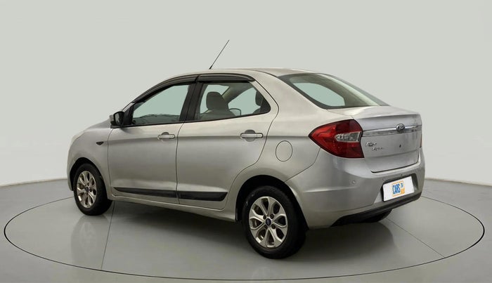 2017 Ford Figo Aspire TITANIUM 1.2 PETROL, CNG, Manual, 74,826 km, Left Back Diagonal