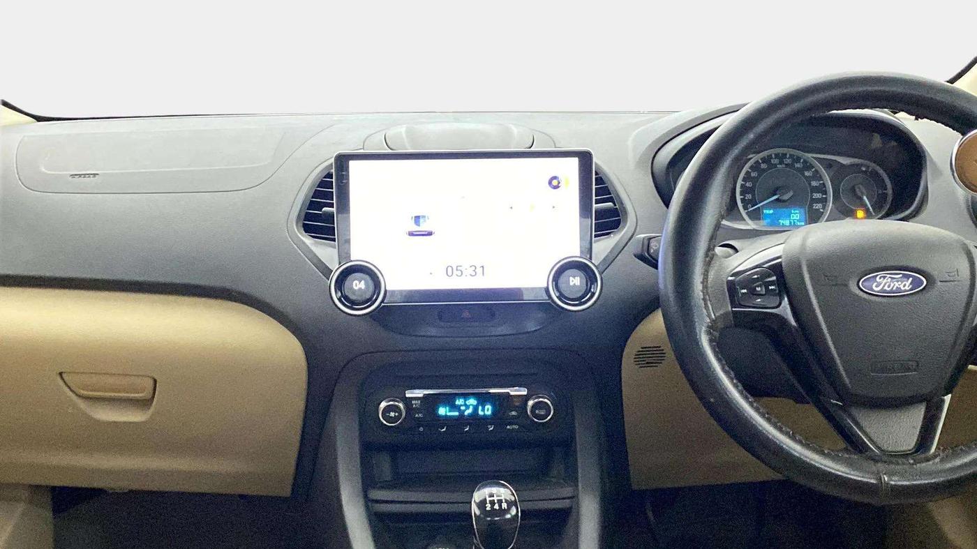 2017 Ford Figo Aspire TITANIUM 1.2 PETROL, CNG, Manual, 75,078 km, Air Conditioner