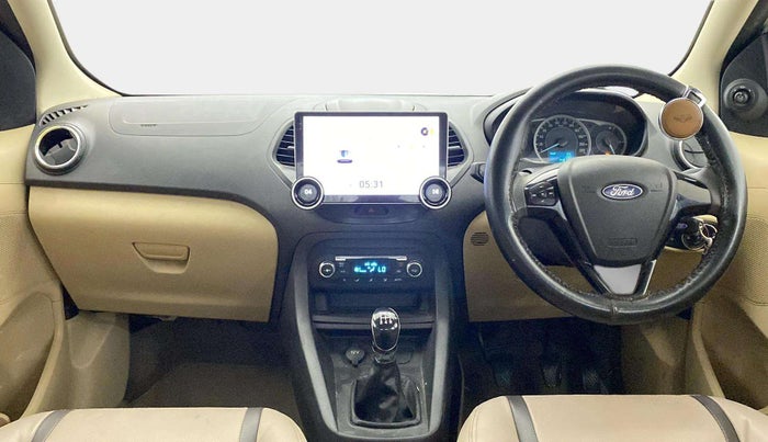 2017 Ford Figo Aspire TITANIUM 1.2 PETROL, CNG, Manual, 74,826 km, Dashboard