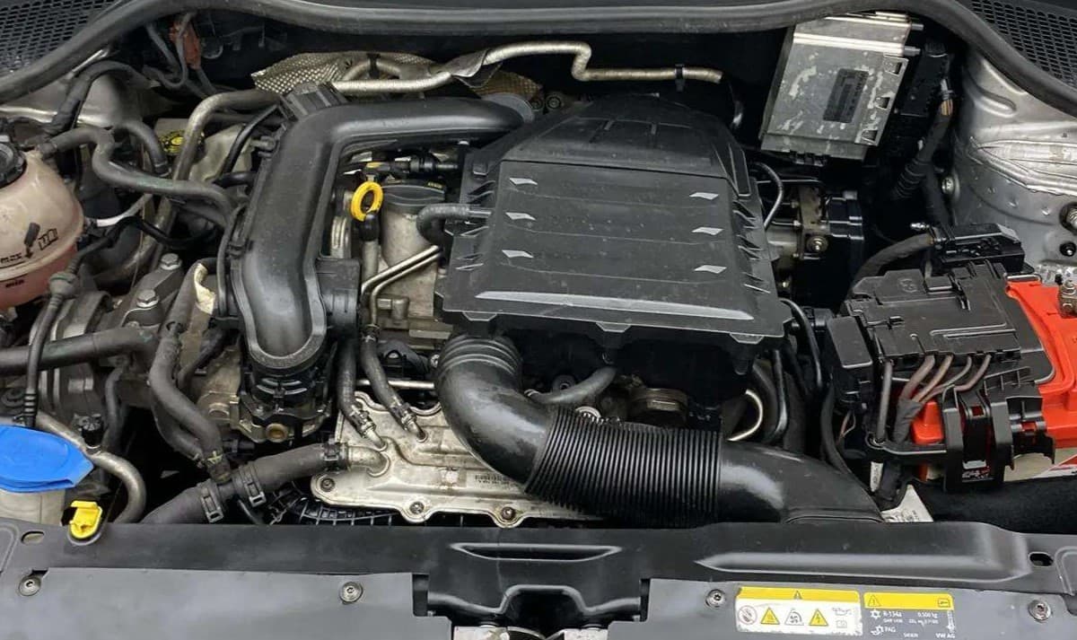 2021 Skoda Rapid AMBITION AT TSI, Petrol, Automatic, 62,194 km, Engine View