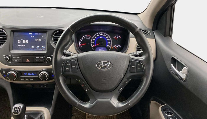 2017 Hyundai Grand i10 ASTA 1.2 KAPPA VTVT, Petrol, Manual, 51,401 km, Steering Wheel Close Up