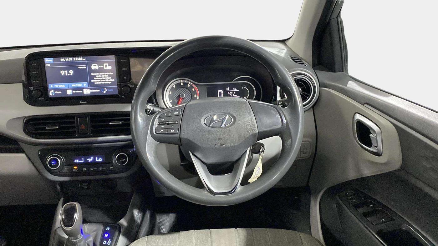 2020 Hyundai GRAND I10 NIOS SPORTZ AMT 1.2 KAPPA VTVT, Petrol, Automatic, 46,832 km, Steering Wheel Close Up