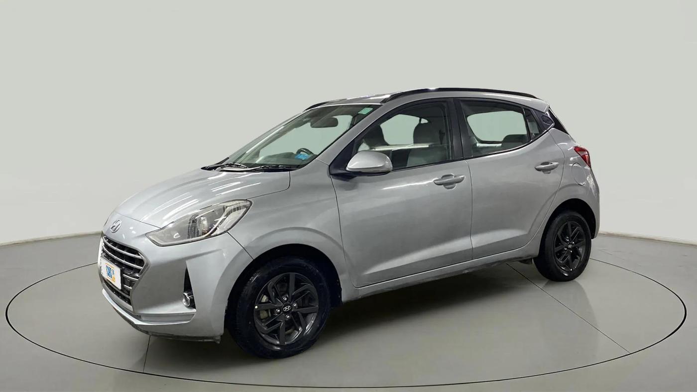 2020 Hyundai GRAND I10 NIOS SPORTZ AMT 1.2 KAPPA VTVT, Petrol, Automatic, 46,832 km, Left Front Diagonal