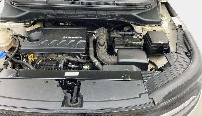 2022 KIA CARENS PRESTIGE PLUS 1.4 PETROL 7 STR, Petrol, Manual, 59,796 km, Engine View - Left