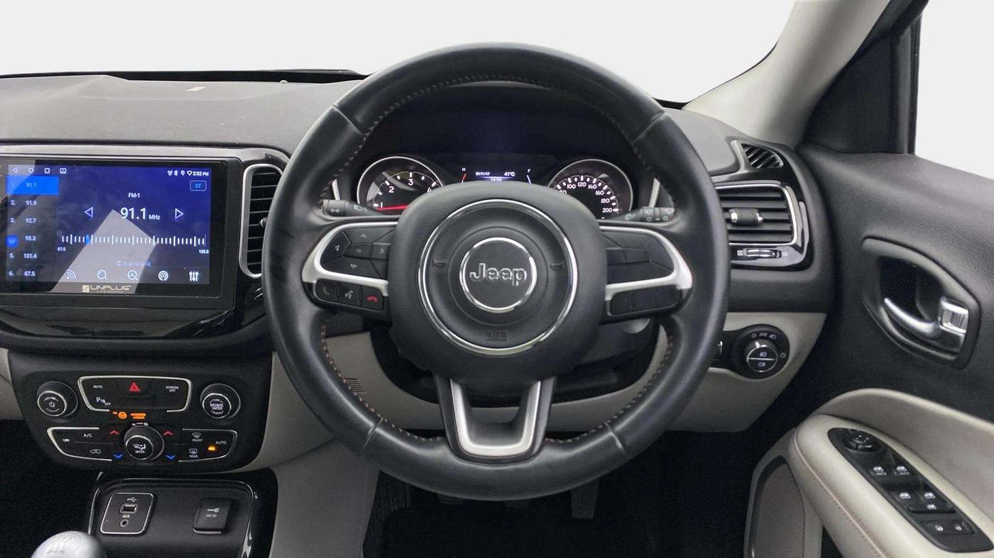 2019 Jeep Compass LIMITED (O) 2.0 DIESEL, Diesel, Manual, 48,828 km, Steering Wheel Close Up