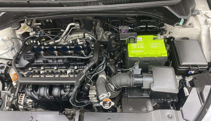 2021 Hyundai NEW I20 SPORTZ 1.2 AT, Petrol, Automatic, 36,606 km, Engine View - Left