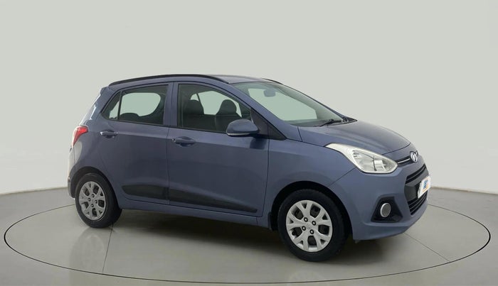 2015 Hyundai Grand i10 SPORTZ 1.2 KAPPA VTVT, Petrol, Manual, 54,551 km, Right Front Diagonal