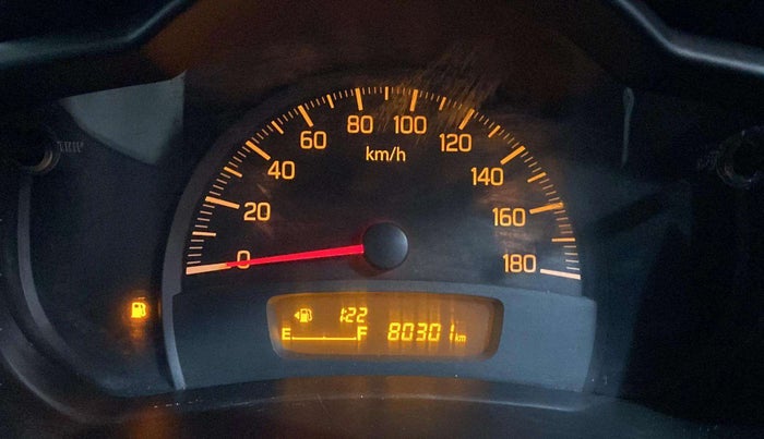 2017 Maruti Celerio VXI, Petrol, Manual, 80,294 km, Odometer Image