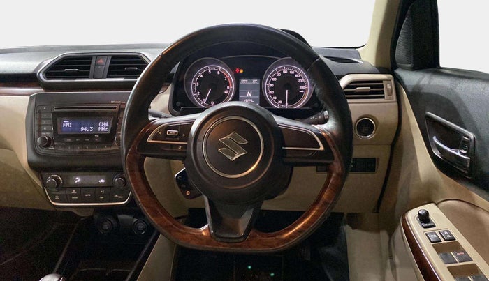 2017 Maruti Dzire ZXI AMT, Petrol, Automatic, 19,208 km, Steering Wheel Close Up