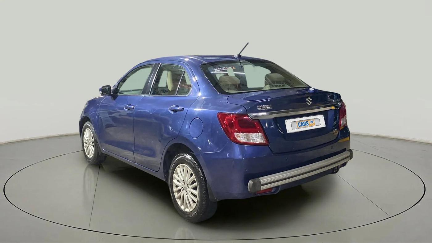 2017 Maruti Dzire ZXI AMT, Petrol, Automatic, 19,613 km, Left Back Diagonal