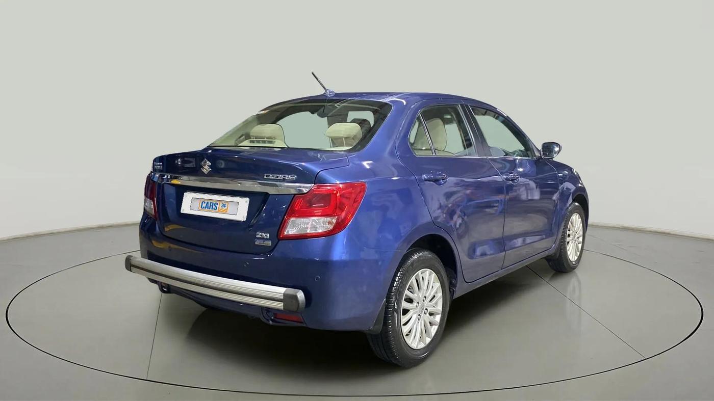 2017 Maruti Dzire ZXI AMT, Petrol, Automatic, 19,613 km, Right Back Diagonal