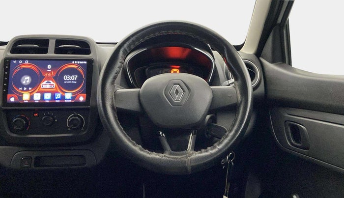 2017 Renault Kwid RXL, Petrol, Manual, 50,230 km, Steering Wheel Close Up