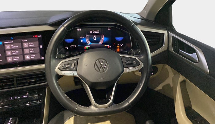 2023 Volkswagen VIRTUS TOPLINE TSI 1.0 AT, Petrol, Automatic, 13,772 km, Steering Wheel Close Up