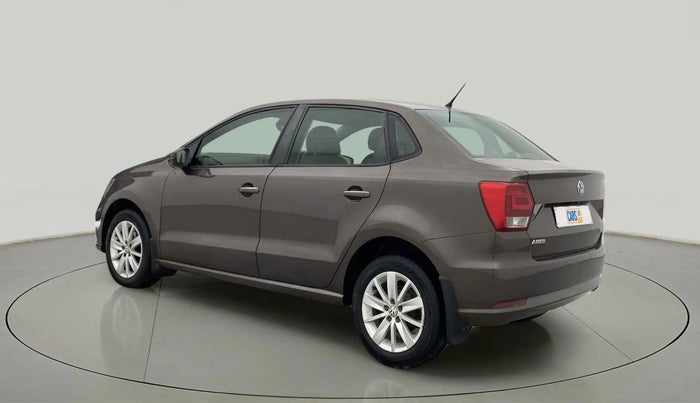 2016 Volkswagen Ameo HIGHLINE1.5L, Diesel, Manual, 1,21,952 km, Left Back Diagonal