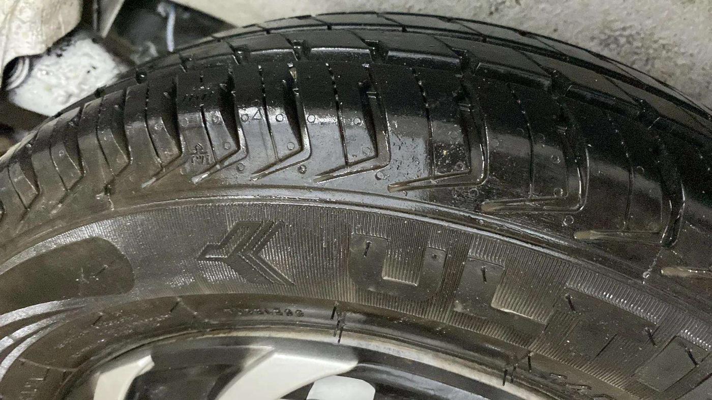 2024 Maruti Alto K10 STD, Petrol, Manual, 3,421 km, Right Rear Tyre Tread