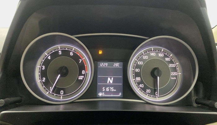 2019 Maruti Dzire VXI AMT, Petrol, Automatic, 51,662 km, Odometer Image