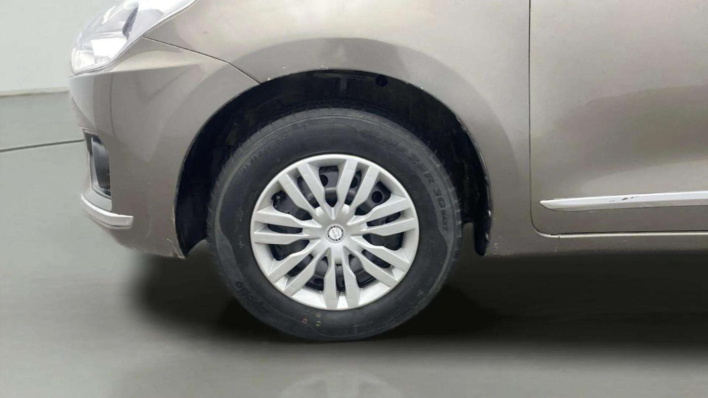 2019 Maruti Dzire VXI AMT, Petrol, Automatic, 51,662 km, Left Front Wheel