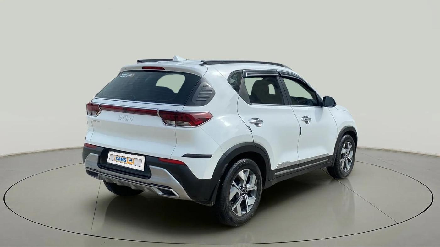 2022 KIA SONET HTX 1.0 IMT, Petrol, Manual, 25,851 km, Right Back Diagonal