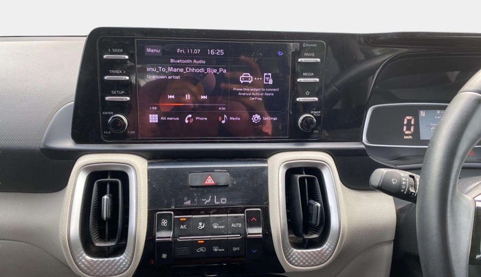 2022 KIA SONET HTX 1.0 IMT, Petrol, Manual, 25,837 km, Air Conditioner