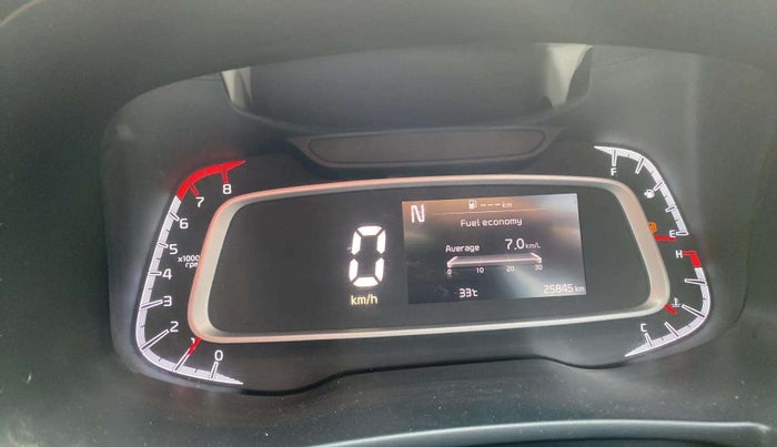2022 KIA SONET HTX 1.0 IMT, Petrol, Manual, 25,837 km, Odometer Image
