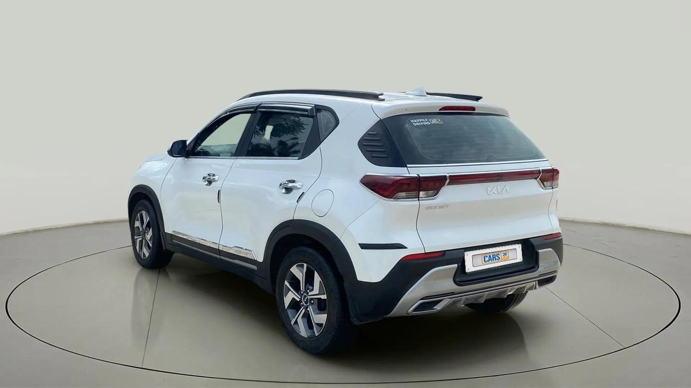 2022 KIA SONET HTX 1.0 IMT, Petrol, Manual, 25,851 km, Left Back Diagonal