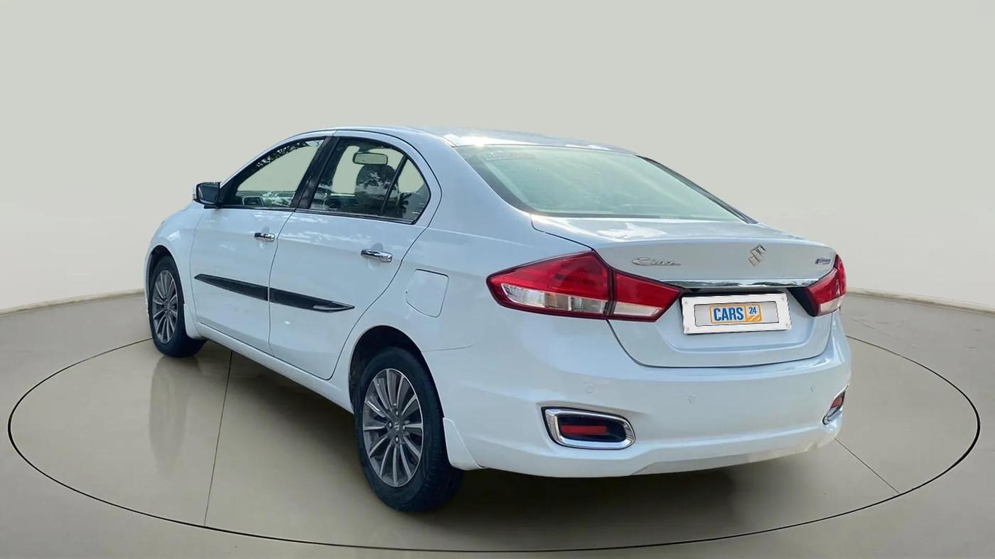 2020 Maruti Ciaz ALPHA  AT 1.5 SHVS PETROL, Petrol, Automatic, 1,12,265 km, Left Back Diagonal