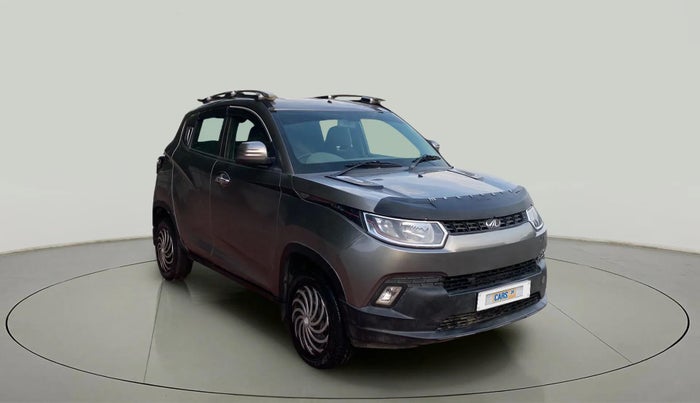 2017 Mahindra Kuv100 K4 6 STR, Petrol, Manual, 54,647 km, Right Front Diagonal