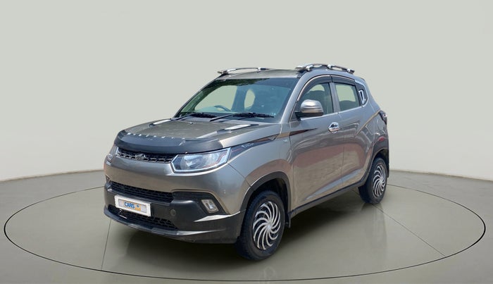 2017 Mahindra Kuv100 K4 6 STR, Petrol, Manual, 54,647 km, Left Front Diagonal
