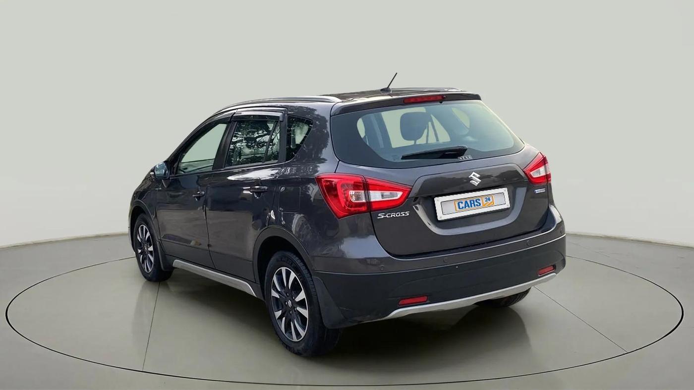 2020 Maruti S Cross ALPHA AT1.5, Petrol, Automatic, 49,004 km, Left Back Diagonal