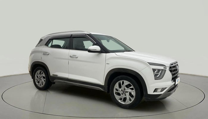 2021 Hyundai Creta SX IVT 1.5 PETROL, Petrol, Automatic, 51,571 km, Right Front Diagonal
