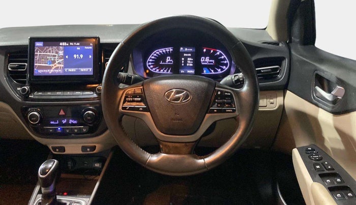 2021 Hyundai Verna SX (O) 1.5 VTVT IVT, Petrol, Automatic, 34,603 km, Steering Wheel Close Up