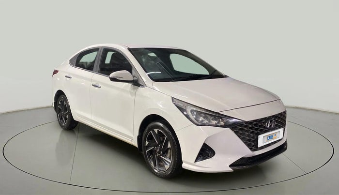 2021 Hyundai Verna SX (O) 1.5 VTVT IVT, Petrol, Automatic, 34,603 km, Right Front Diagonal