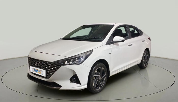 2021 Hyundai Verna SX (O) 1.5 VTVT IVT, Petrol, Automatic, 34,603 km, Left Front Diagonal