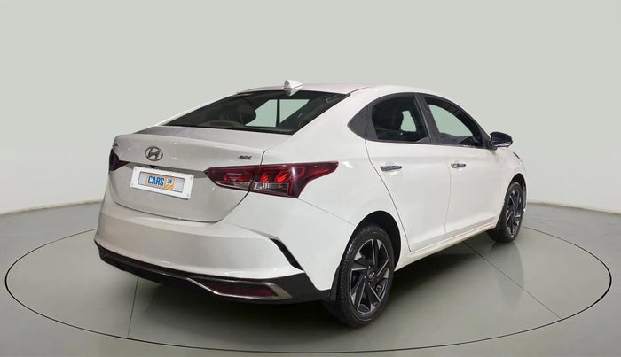 2021 Hyundai Verna SX (O) 1.5 VTVT IVT, Petrol, Automatic, 34,603 km, Right Back Diagonal