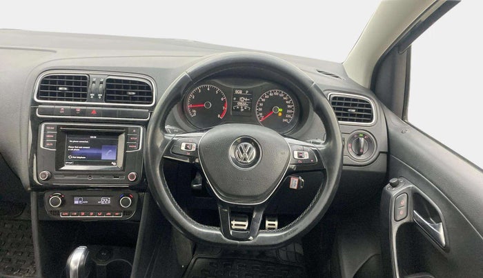 2016 Volkswagen Polo GT TSI AT, Petrol, Automatic, 1,09,533 km, Steering Wheel Close Up