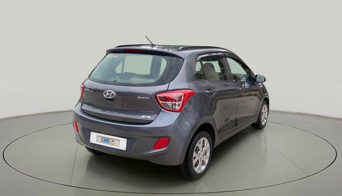 2016 Hyundai Grand i10 SPORTZ 1.2 KAPPA VTVT, Petrol, Manual, 73,101 km, Right Back Diagonal
