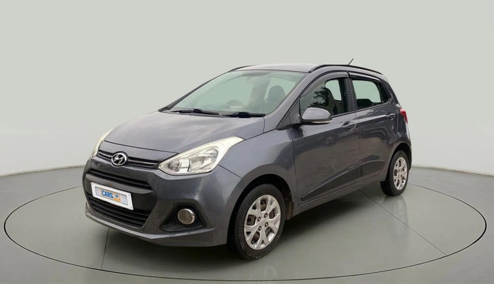 2016 Hyundai Grand i10 SPORTZ 1.2 KAPPA VTVT, Petrol, Manual, 73,101 km, Left Front Diagonal