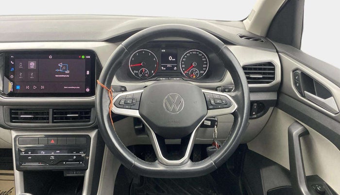 2022 Volkswagen TAIGUN HIGHLINE 1.0 TSI MT, Petrol, Manual, 7,639 km, Steering Wheel Close Up