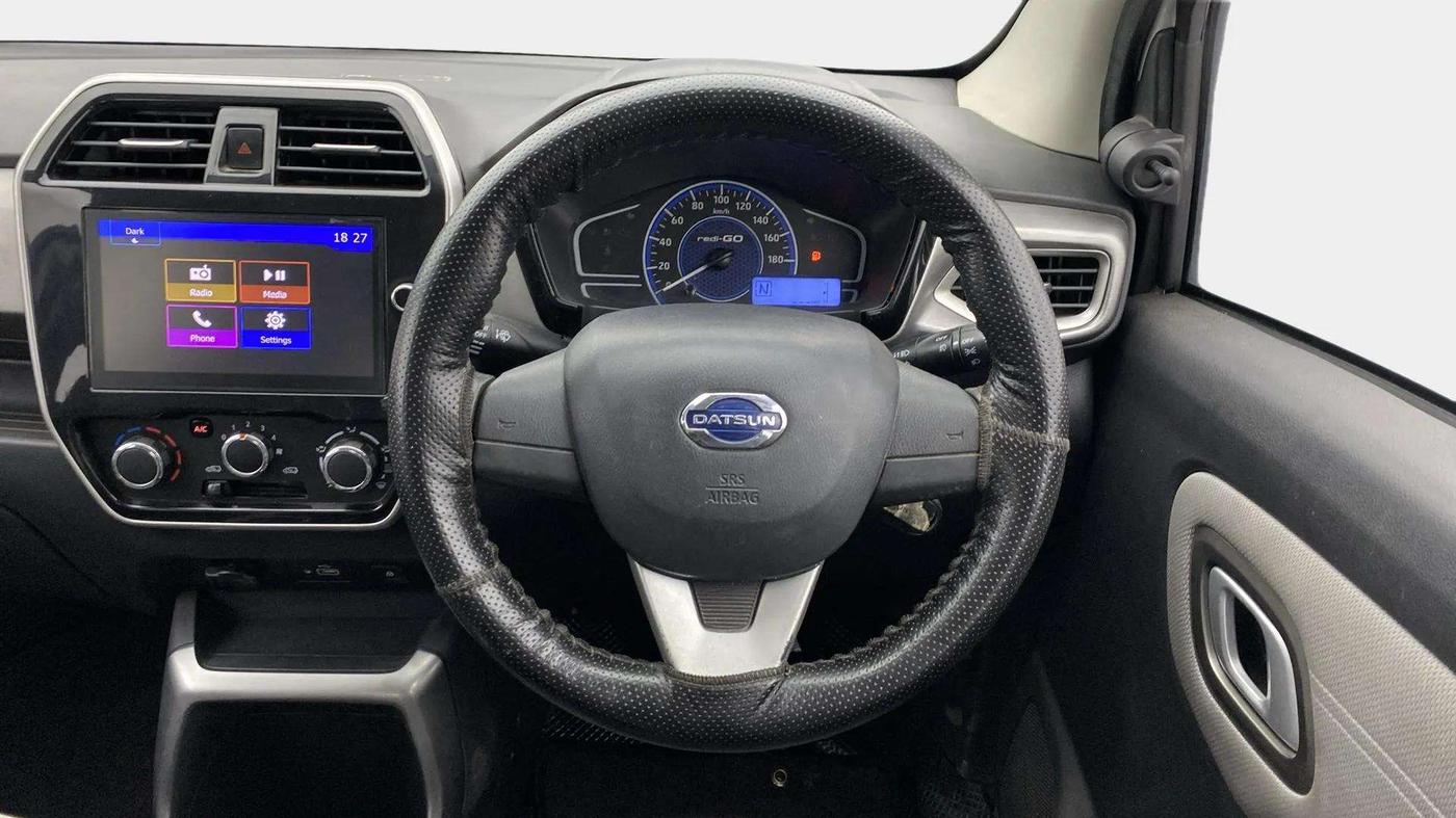 2020 Datsun Redi Go T(O) 1.0 AMT, Petrol, Automatic, 36,736 km, Steering Wheel Close Up