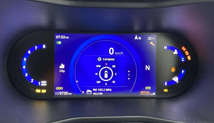 2024 Tata NEXON CREATIVE+ SUNROOF AMT 1.2 PETROL, Petrol, Automatic, 9,727 km, Odometer Image