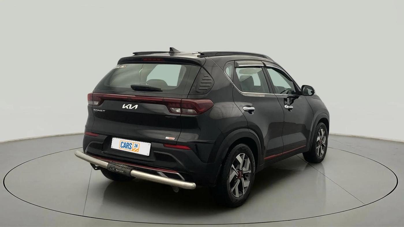 2022 KIA SONET GTX PLUS 1.0 IMT, Petrol, Manual, 46,790 km, Right Back Diagonal
